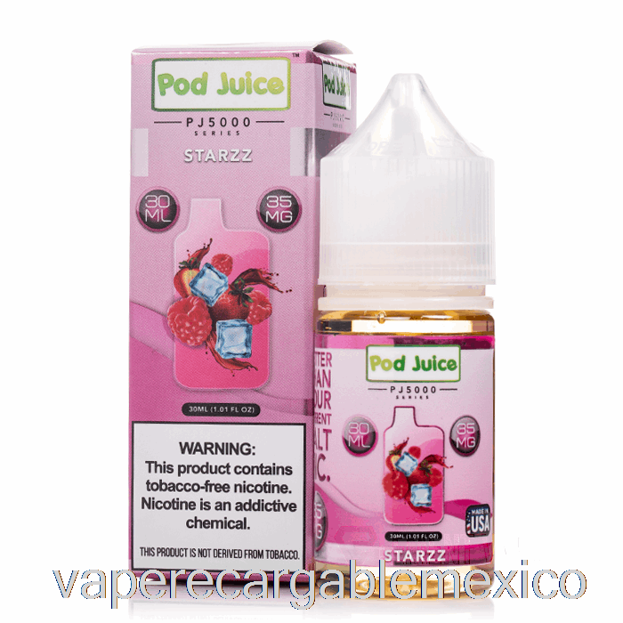 Vape Recargable Starzz - Pod Jugo Pj5000 - 30ml 35mg